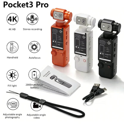 4K 1080P HD Mini Camera Portable Small Digital Video Recorder Surveillance Camcorder Night Vision Video Police BodyCam Infrared