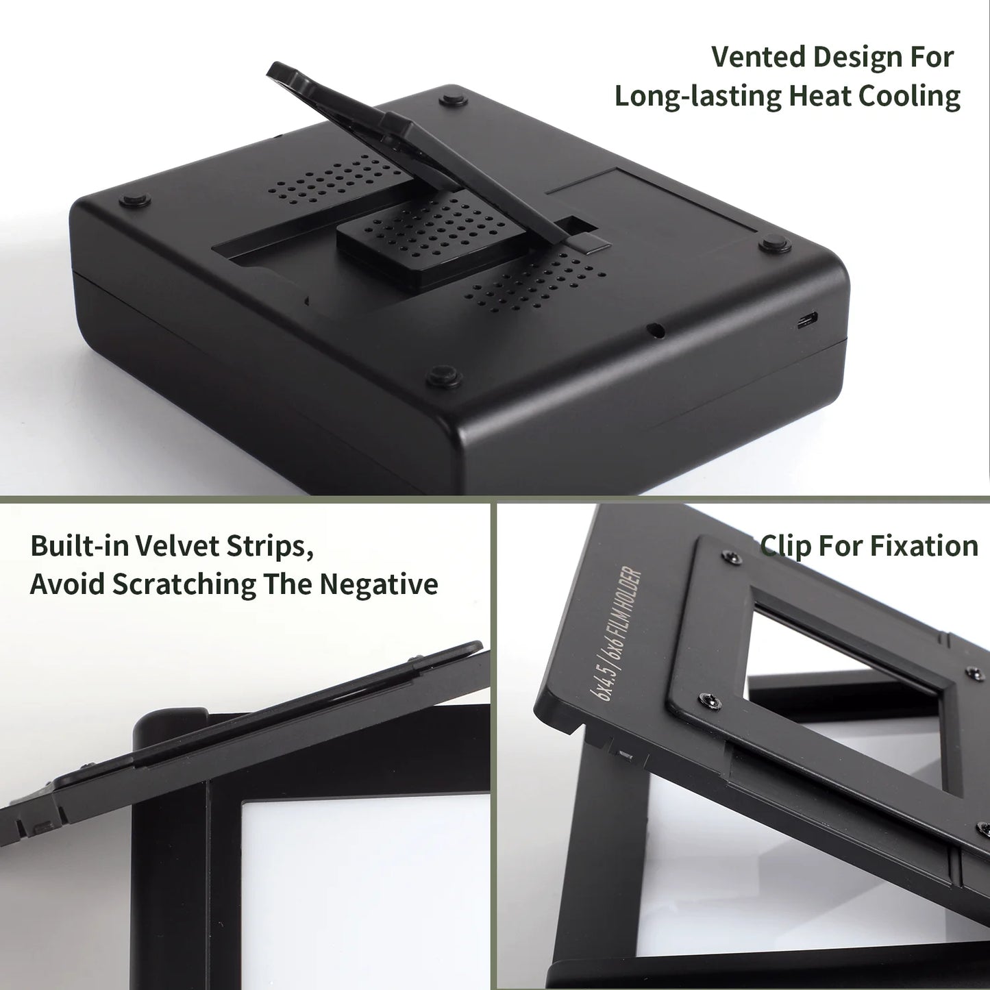 eTone Negative Film Scanner 35mm 135 Film Scanning Photography Accessories Camera 120 4x5 Film Viewer Digitize Copying Converter