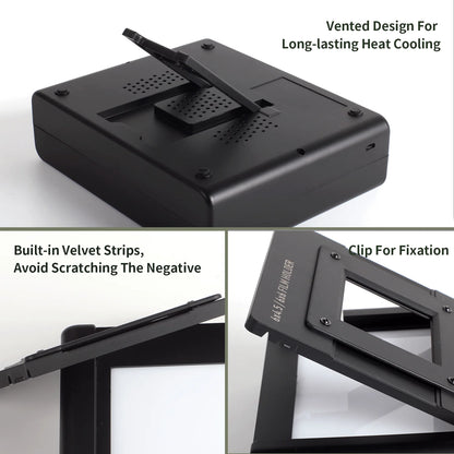 eTone Negative Film Scanner 35mm 135 Film Scanning Photography Accessories Camera 120 4x5 Film Viewer Digitize Copying Converter
