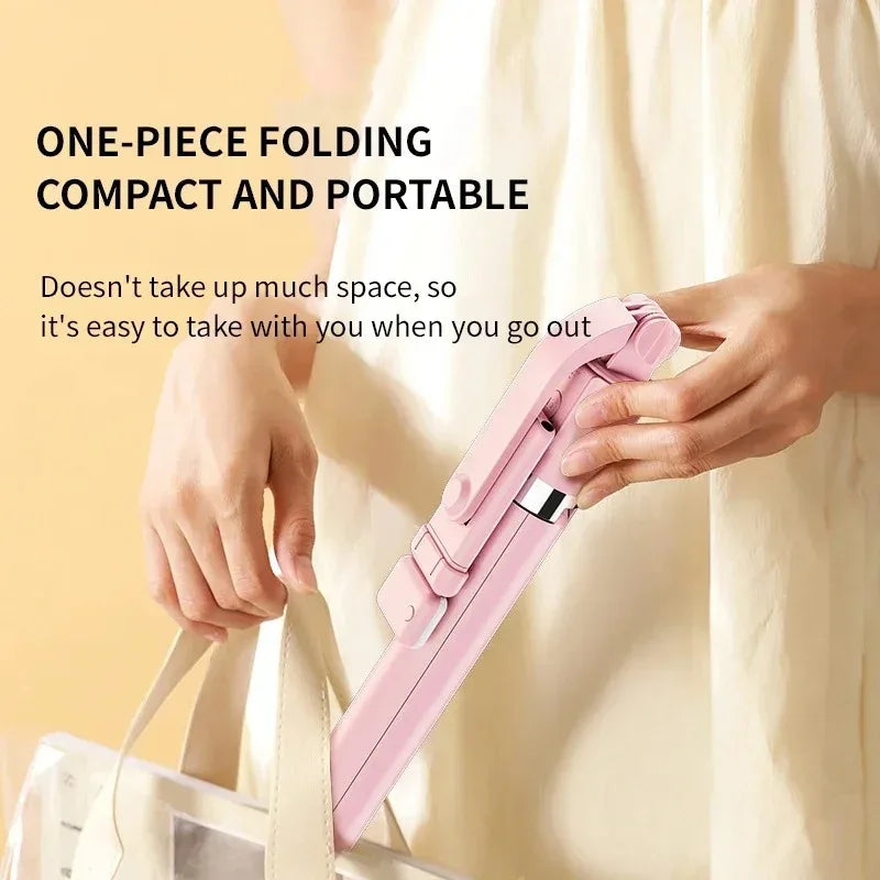 Bluetooth selfie stick 1.7MR1L/R1LS mobile tripod mini expandable phone holder for selfies, videos, and photography