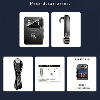 4K HD Mini Cameras with WIFi 3000mAh Digtal Video Recorder with IPS Screen Night Vision Police Body Camera Portable Camcorder
