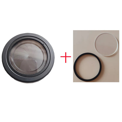 Adjustable Aperture 1.5-26mm Iris Diaphragm M30 To M37 Camera Lens Module Retrofit Night Vision with Tempered glass protect lens