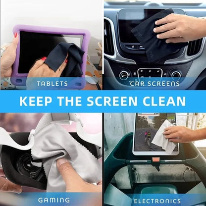 2/6PC Ultra-fine Fiber Cleaning Cloth Phone Lens Wiping Cloth Stretch Free Soft Efficient Cleaning Cloth Photography Accessories