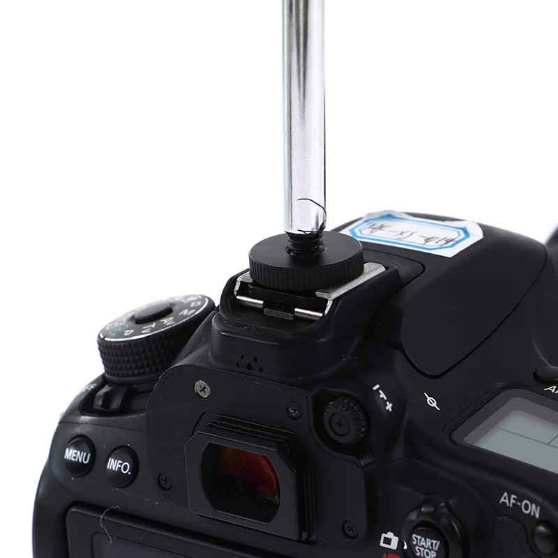 Hot Sale 1PC Black DSLR Camera Umbrella Universal Hot Shoe Cover Photography Accessory Camera Sunshade Rainy Holder Accessories