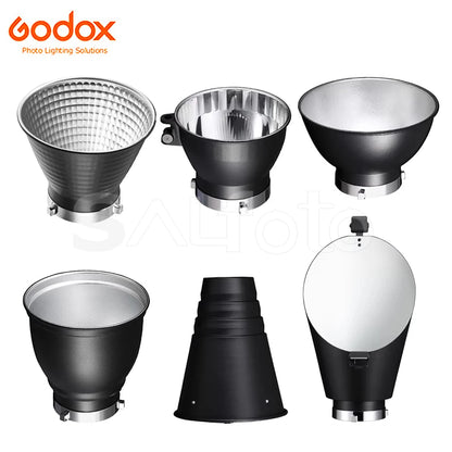 Godox Bowens Mount Standard Reflector RFT-13/14/17/18/19 SN05 Beam Tube Snoot for Studio Bowens Strobe Flash / Led Video Light