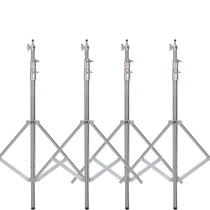 SH 2.8M Stainless Steel Light Stand Heavy Duty Load weight 10kg Photography Studio Support Tripod For Led Light Photo Studio