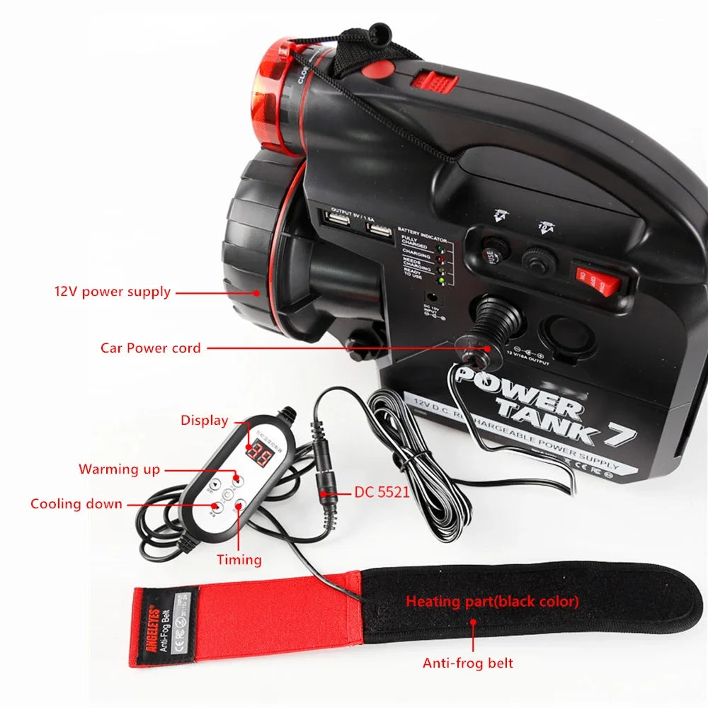 Anti Fog Belt Dew Heater Lens Heating Strap for Telescopes DSLR Cameras - Demister Belt for Optical Equipment