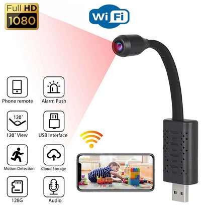 Mini Camera HD 1080P WiFi Camcorder Portable Wireless Module Video Recorder Motion Detection Surveillance Camera Remote View