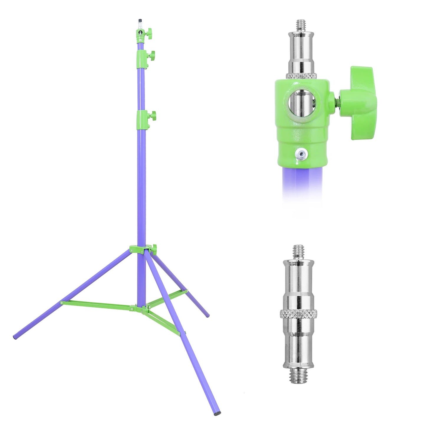 240CM/7.9FT 1/4 Screw Photography DJ Light Tripod Stand For Softboxes Green Screen Umbrella Reflector Photo Studio Lighting