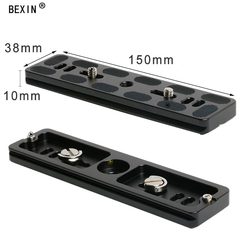 Dslr Camera Bracket Camera Base Plate Quick Release Plate Adapter Mounting Plate For Arca Swiss Camera Tripod Ball Head Clamp