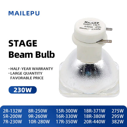 Beam 7R lamp MSD 230W R7 Platinum sharpy 7R bulb stage studio lamp Replacement for beam 230 light moving head single Ended Lamp