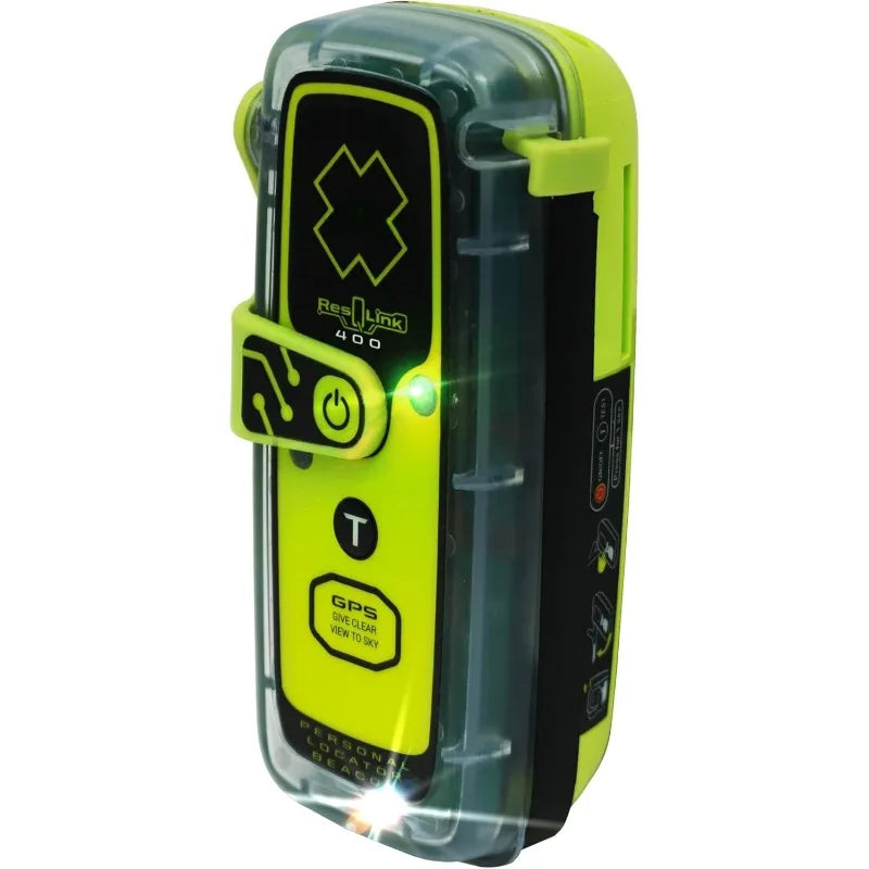 ResQLink 400 - SOS Personal Locator Beacon With GPS And Global Coverage - Designed To Alert Search And Rescue Efforts