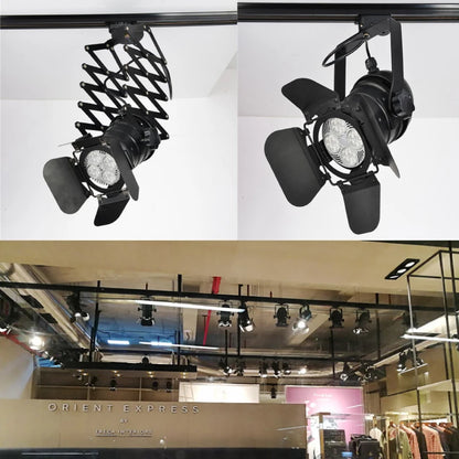 Modern LED chandelier photo studio chandelier industrial wind ceiling lamp restaurant foldable interior decorative lighting