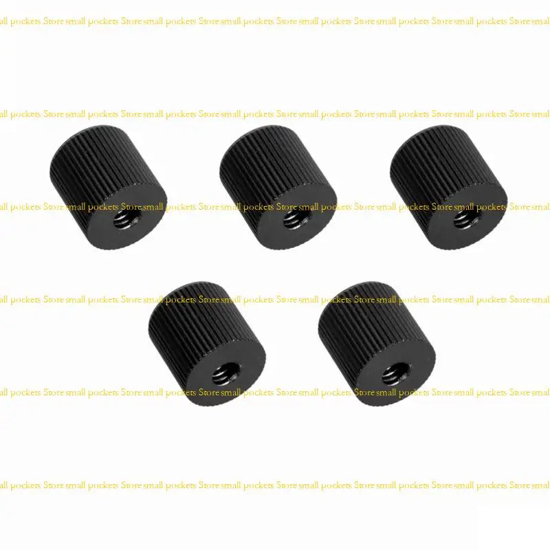R1WD 5pcs Aluminum Thread Converter 1/4in Female to Female Nut for Photography Gear