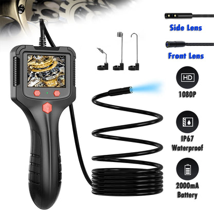 8mm 2.4in 1080P Inspection Camera Automotive Piping Endoscope Borescope Drain Channel Inspection Camera Industrial Equipment