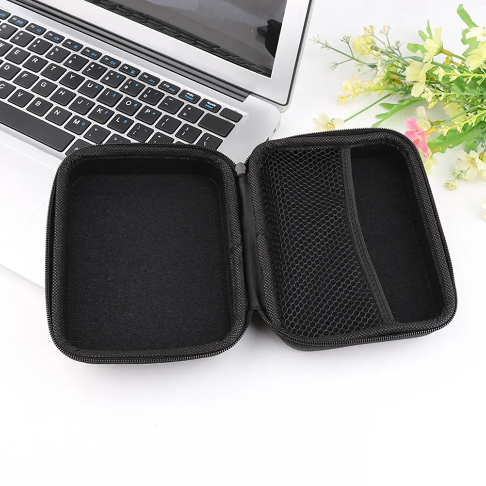 Eva Cable Organizer Pouch for Instant Camera Photo Paper Mini Printer Label Printer Storage Portable Waterproof Travel Gadget