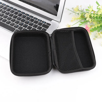 Eva Cable Organizer Pouch for Instant Camera Photo Paper Mini Printer Label Printer Storage Portable Waterproof Travel Gadget