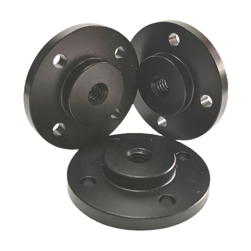 Mount Metal Base 40/50mm Hole 1/4-20,3/8-16,M6 Thread Screw Nut Adapter Tripod Bracket Cameras Flash Photography Accessories