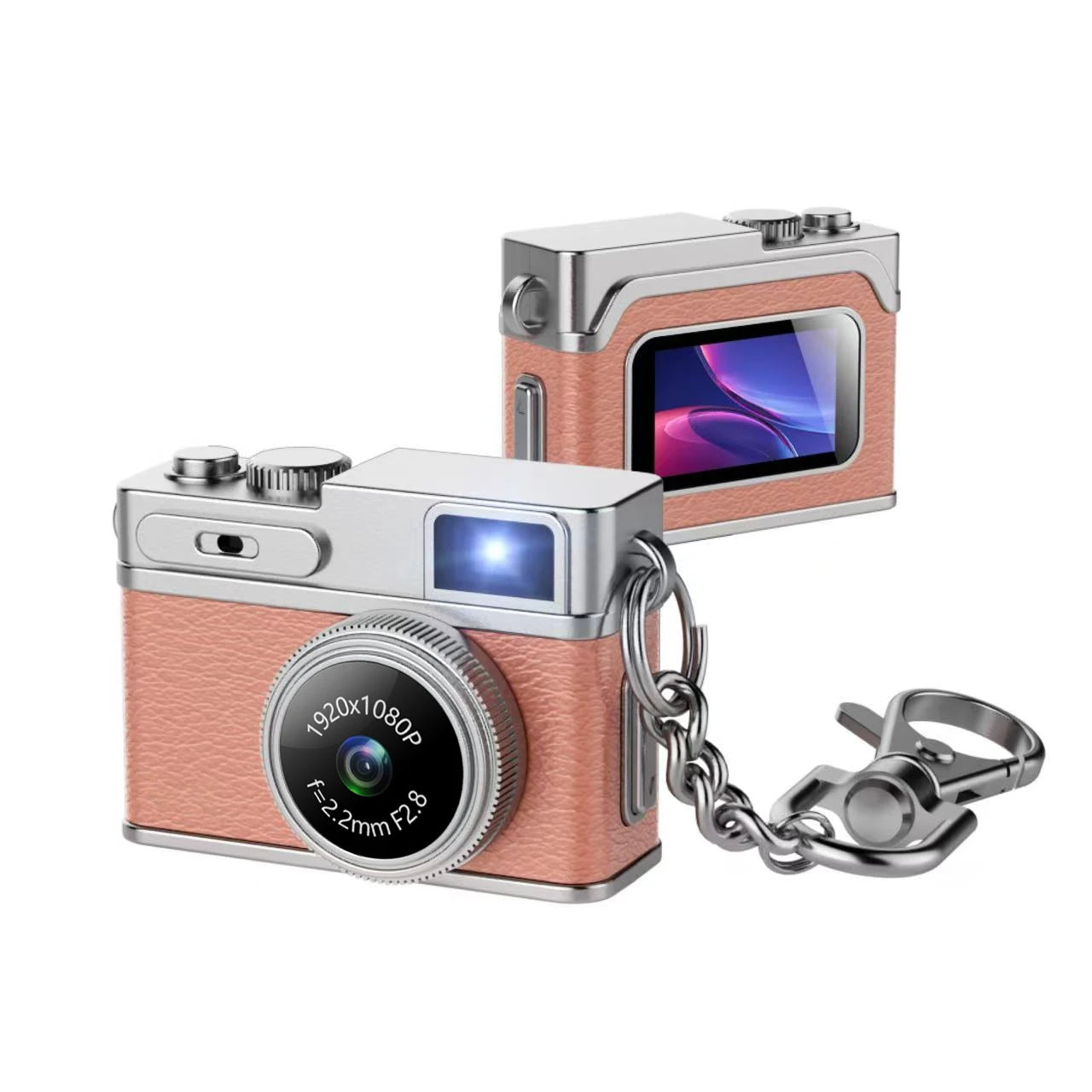 Magecam Retro Digital Camera 1080P Video Recorder LED Fill Light 0.96 Inch IPS Screen Portable Mini digital Camera