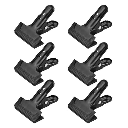 Heavy Duty Spring Metal Clip Photography Backdrop Clamps Background Support Holder with Rubber Protective Pad Photo Studio Photo
