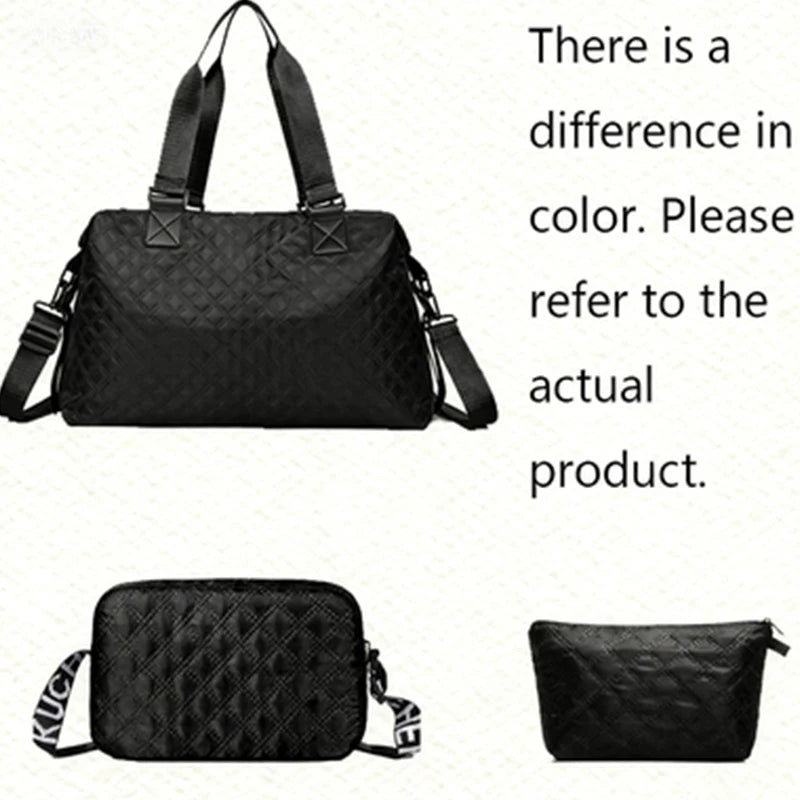 Neutral color bag for men and women's suit. Suitable for travel photography. Large capacity and practical.
