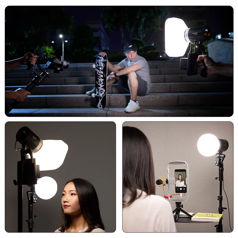 Godox M-CD15 M-CS1625 Diffuser Dome Softbox Tent With 3 Adapters For Photography Lighting Led Light Flash For Photo Studio Kits