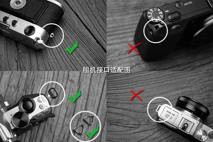 Handmade Genuine Leather Camera Wrist Strap For FUJJI Fujifilm  Leica  Canon Nikon Sony Lumix Panasonic