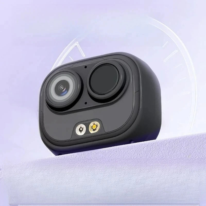 Pocket machine, camera plug-in and current-free mobile phone photography camping recorder
