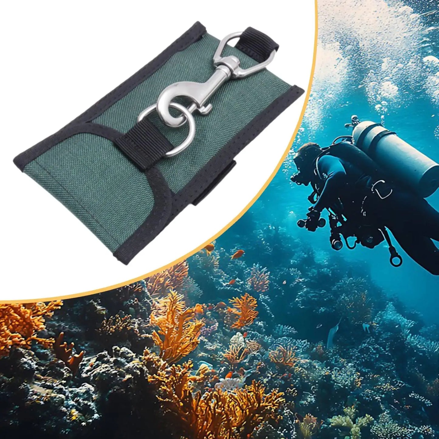 Scuba Diving Reef Hook Heavy Duty Nylon Drift Hook Gear Underwater Photography Accessories for Drift Divers