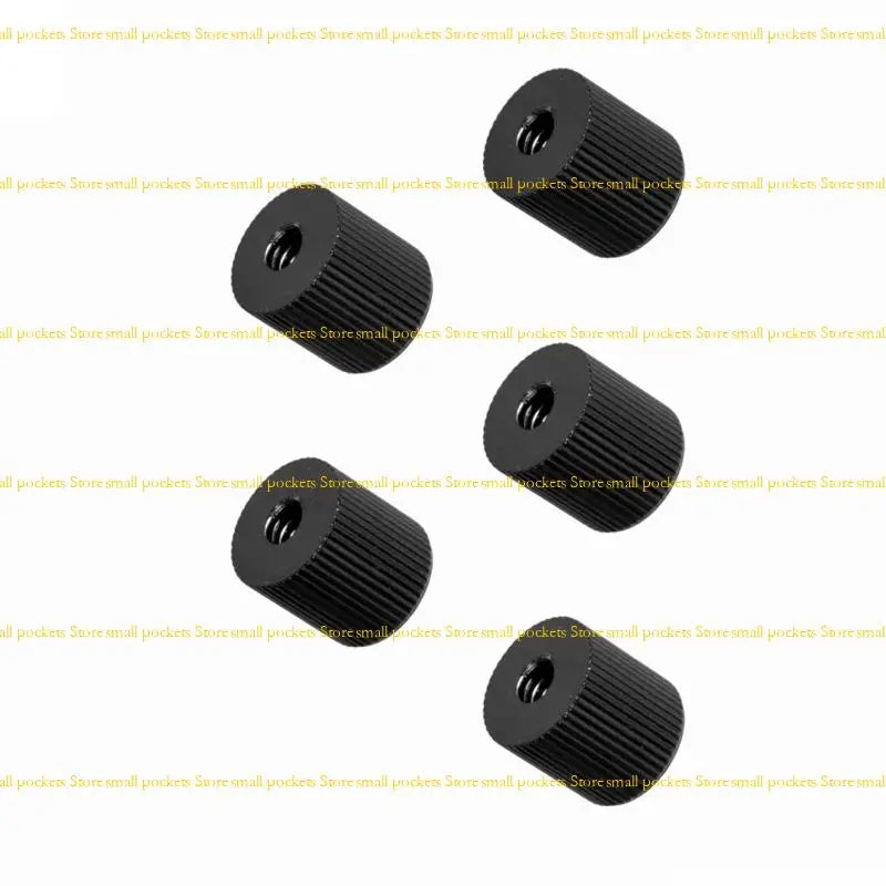 R1WD 5pcs Aluminum Thread Converter 1/4in Female to Female Nut for Photography Gear