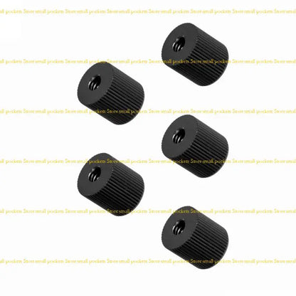 R1WD 5pcs Aluminum Thread Converter 1/4in Female to Female Nut for Photography Gear