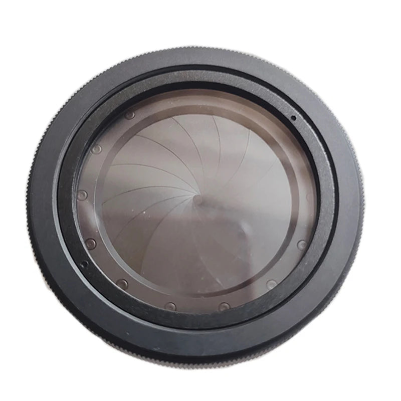 Adjustable Aperture 1.5-26mm Iris Diaphragm M30 To M37 Camera Lens Module Retrofit Night Vision with Tempered glass protect lens