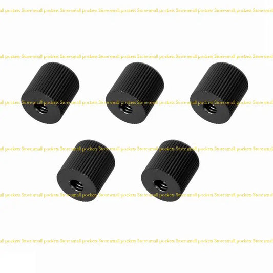 R1WD 5pcs Aluminum Thread Converter 1/4in Female to Female Nut for Photography Gear