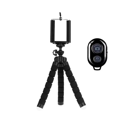 Selfie Mobile Phone Stand Holder for iPhone Android Camera Bracket, Photography Accessory Vlogging Equipment Phone Tripod Stand