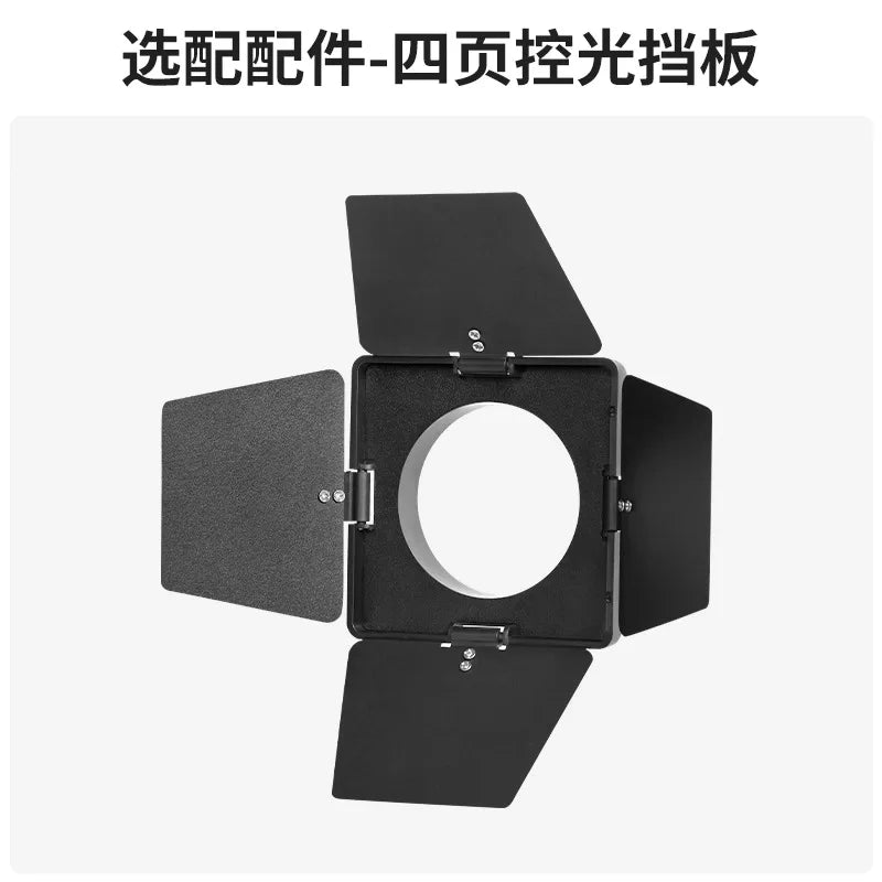 ZGRL80 80W COB LED Video Light Handheld Portable Continuous Lighting for Studio Photography Outdoor Filming Vlogging with Carry