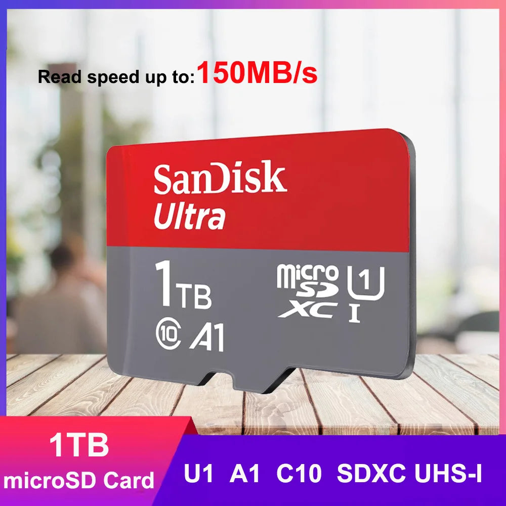 Ultra microsd 128GB 32GB 64GB 256GB 512GB A1 Micro SD Card SD TF Flash Card Memory Card Class 10 for Phone