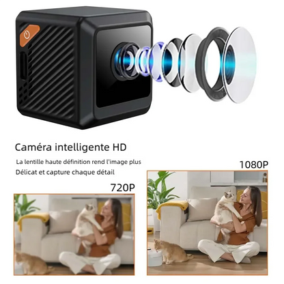 W02 1080P mini security protection home night vision surveillance Outdoor camping WIFI Subminiature smart home camera cctv video