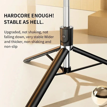 Bluetooth selfie stick 1.7MR1L/R1LS mobile tripod mini expandable phone holder for selfies, videos, and photography