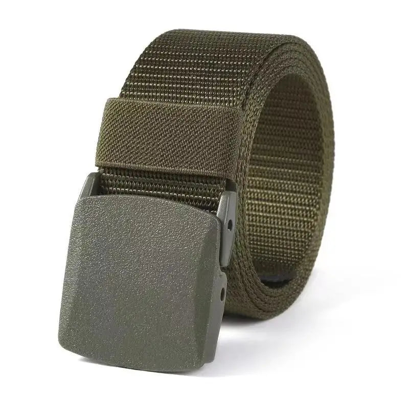 Men's Belt Outdoor Casual Canvas Belt Metal Free Training Nylon Tactical Belt With Pants Jeans Belt Sports Belts For Men Women