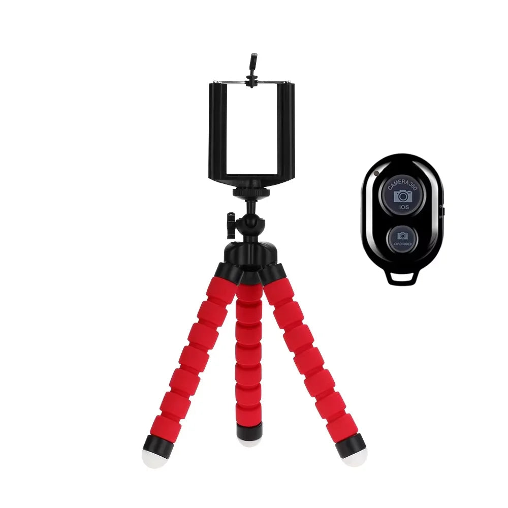 Tripods for Gopro Hero 12 11 10 9 8 7 Black MAX Flexible Mini Octopus Tripod Accessories for Go Pro 6 5 4 3 YI Eken SJCAM AKASO