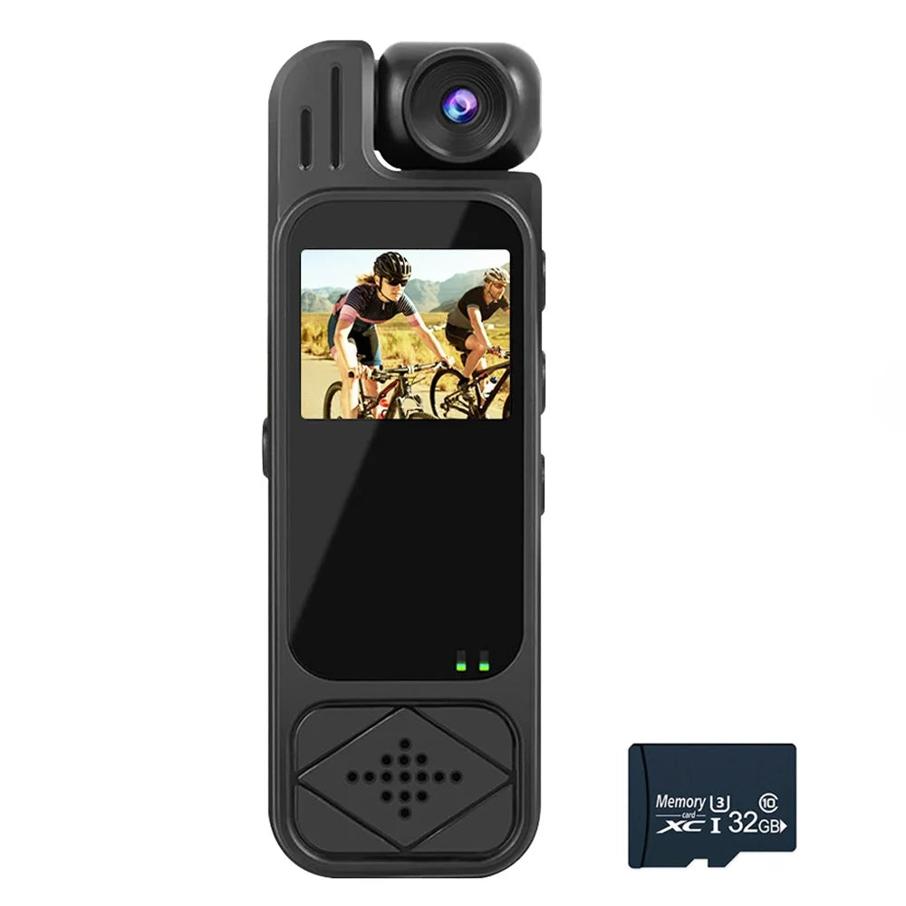 HD 1080P Mini Camera Portable Digital Video Recorder Worn Police Small Body Cam Infrared Night Vision Sports DV Camcorders