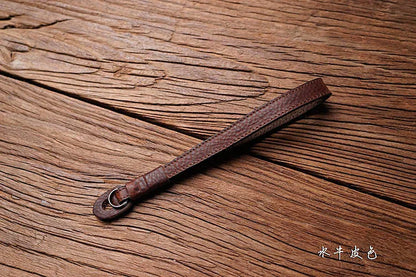 Handmade Genuine Leather Camera Wrist Strap For FUJJI Fujifilm  Leica  Canon Nikon Sony Lumix Panasonic