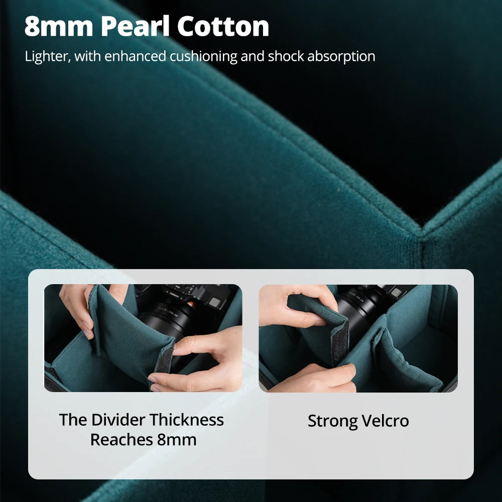 Ambitful ZOOM P7II XL Photography Storage Bag Traveling Bag for DLSR Camera Lens Drone DJI GODOX Osmo 360 X5 X4 Ace Pro 2 GoPro