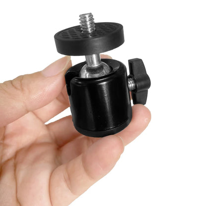 1/4 screw live streaming tripod photography accessories with 360 ° rotation adjustable  For DSLR DV Cameras