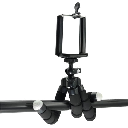 Flexible Octopus Mini Tripod for Phone & Action Camera — With Holder Clip