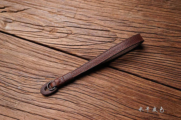 Handmade Genuine Leather Camera Wrist Strap For FUJJI Fujifilm  Leica  Canon Nikon Sony Lumix Panasonic