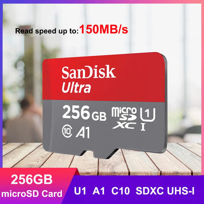 Ultra microsd 128GB 32GB 64GB 256GB 512GB A1 Micro SD Card SD TF Flash Card Memory Card Class 10 for Phone