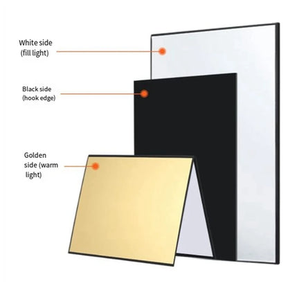 A3 Foldable Portable Photography Cardboard Thickened Version Of The Filler Plate Background Photography Accessories Parts A