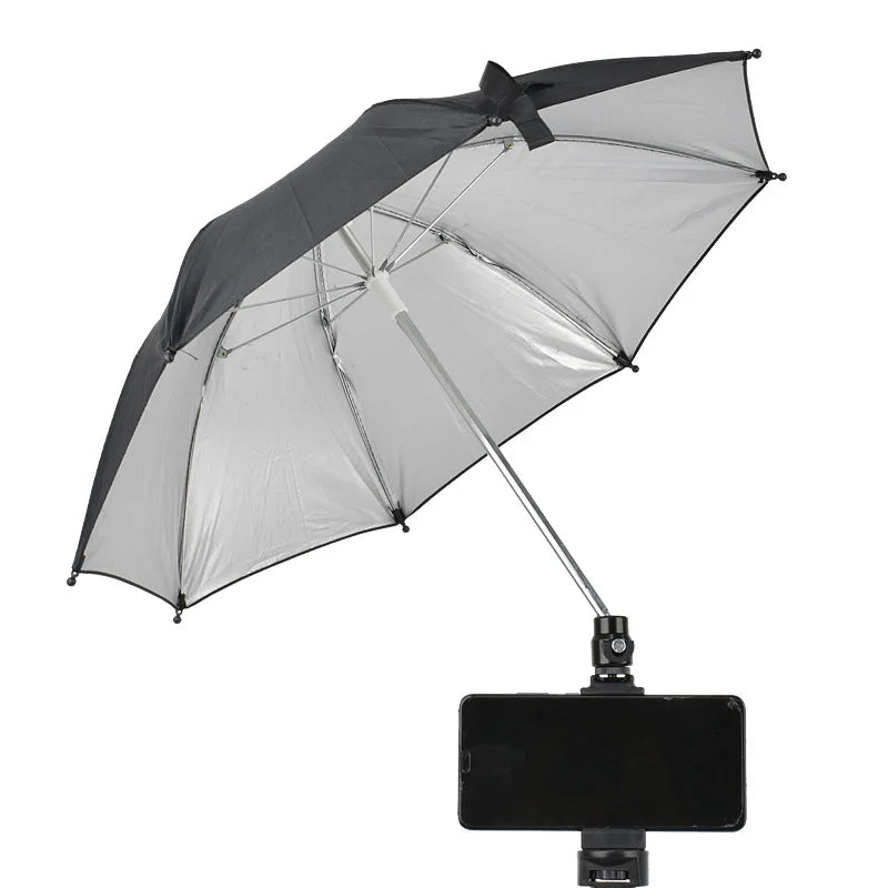 New Design DSLR Camera Umbrella Universal Hot Shoe Cover Photography Accessory Camera Sunshade Rainy Holder for Canon Sony Nikon