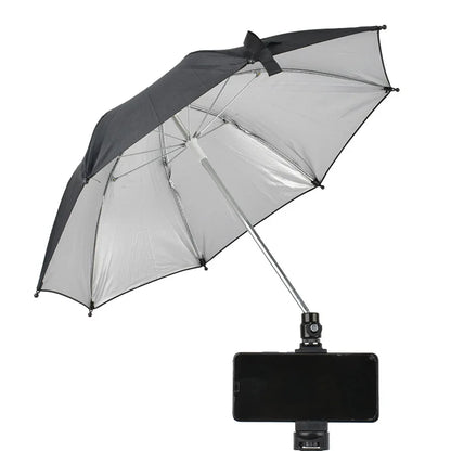 New Design DSLR Camera Umbrella Universal Hot Shoe Cover Photography Accessory Camera Sunshade Rainy Holder for Canon Sony Nikon